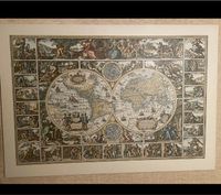 Bild, Wandbild, Welt als Scheibe, römische Jahreszeiten Nordrhein-Westfalen - Menden Vorschau