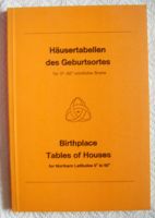 Dr. Koch, E. Schaeck: Häusertabellen des Geburtsortes  0° - 60° Baden-Württemberg - Vaihingen an der Enz Vorschau