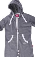 Finchgirl Onesie Einteiler Overall S 36 mit Kapuze Grau Warm Schleswig-Holstein - Delingsdorf Vorschau