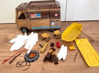 Mattel Big Jim Set mit Sports Camper Boot  und Zubehör Düsseldorf - Eller Vorschau