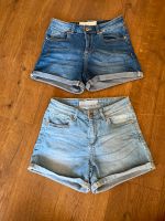 2 kurze Jeans Shorts Gr. 34 Nordrhein-Westfalen - Oberhausen Vorschau