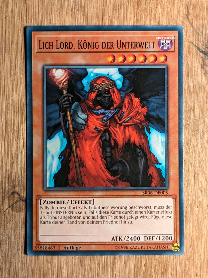 Yugioh: Lich Lord, König der Unterwelt (1.Auflage) in Hildesheim