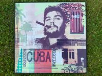 Wandbild Che Guevara / Cuba , 60 x 60 cm, mit 2 Aufhängern Bayern - Würzburg Vorschau