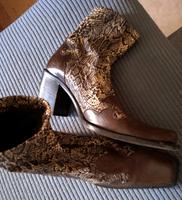 Suola Vero Cuoio Italy Stiefeletten Stretch Leder  37,5 Nordrhein-Westfalen - Lüdenscheid Vorschau