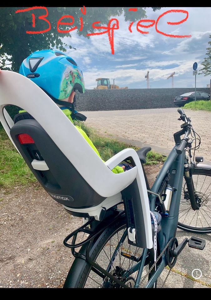 Fahrradsitz Hamax Caress, inkl. viel Zubehör, 1. Hand in Lahnstein