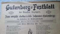 altes anzeiger blatt von 1900 Rheinland-Pfalz - Wöllstein Vorschau