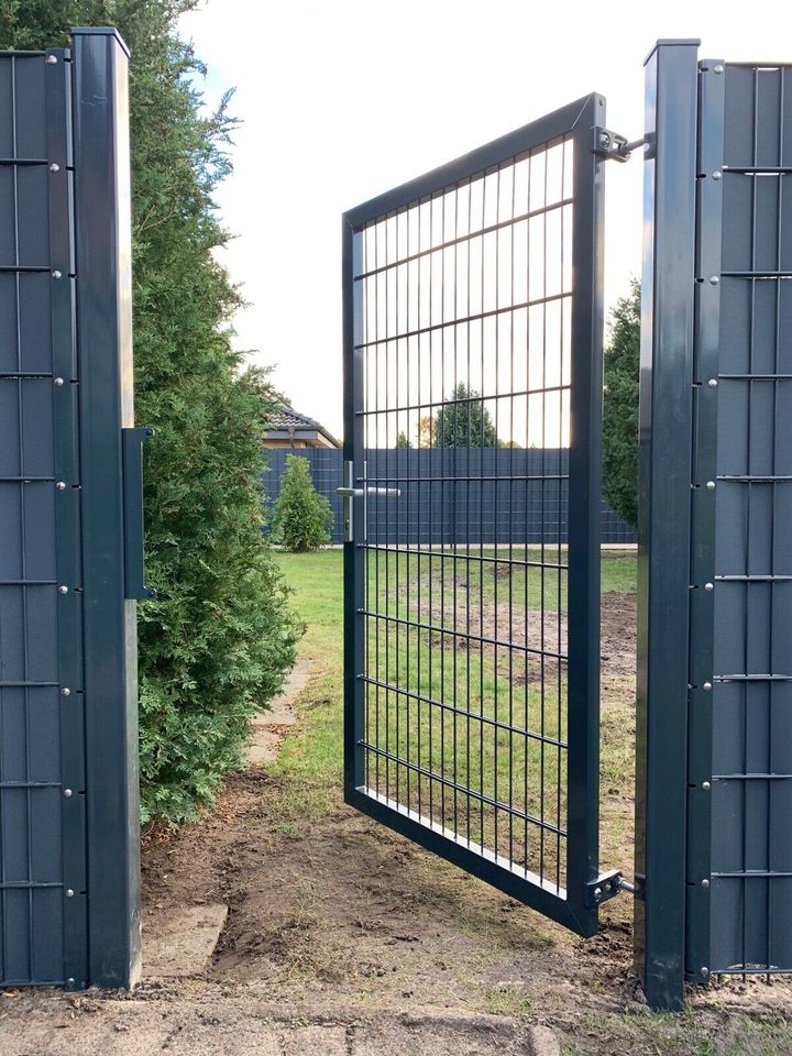 GABIONEN-ZAUN WPC SICHTSCHUTZ Montage von Zaunbau Felix Schröder in Cuxhaven