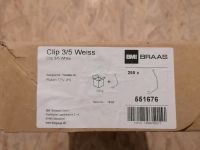 Braas Rubin 11V Clip 3/5 Edelstahl weiss, Windsogsicherung, NEU Hessen - Hungen Vorschau