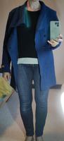 Jacke petrol-blau Wollwalk L/XL Papillon-id Thüringen - Jena Vorschau