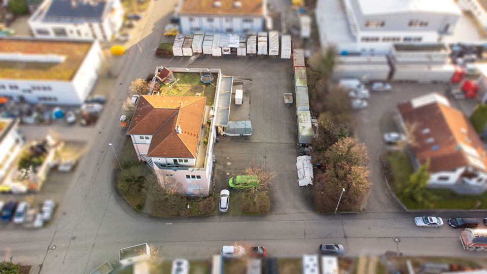 ++ Umfangreiches Speditionsgebäude - mit Dachterrasse und Penthouse ++ in Bissingen an der Teck