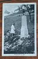 1915 Kriegergrab in Zell mit 2 Kinder Feldpost 1.Weltkrieg Bayern - Lindau Vorschau