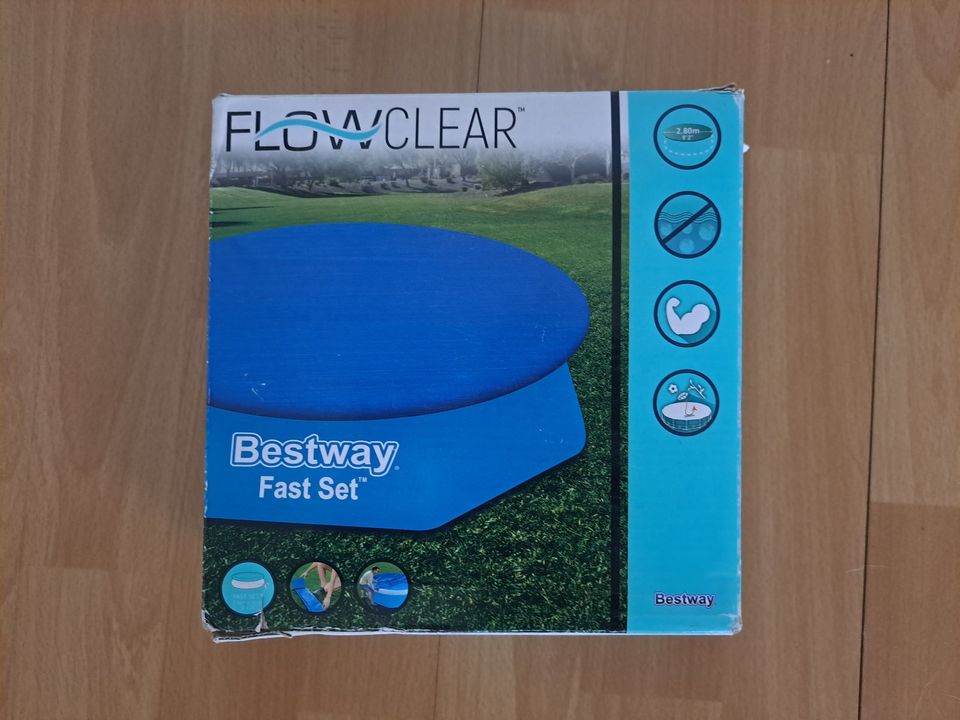 Bestway Fast Set Flowclear Poolabdeckung 2,44 m - NEU OVP in Seeheim-Jugenheim