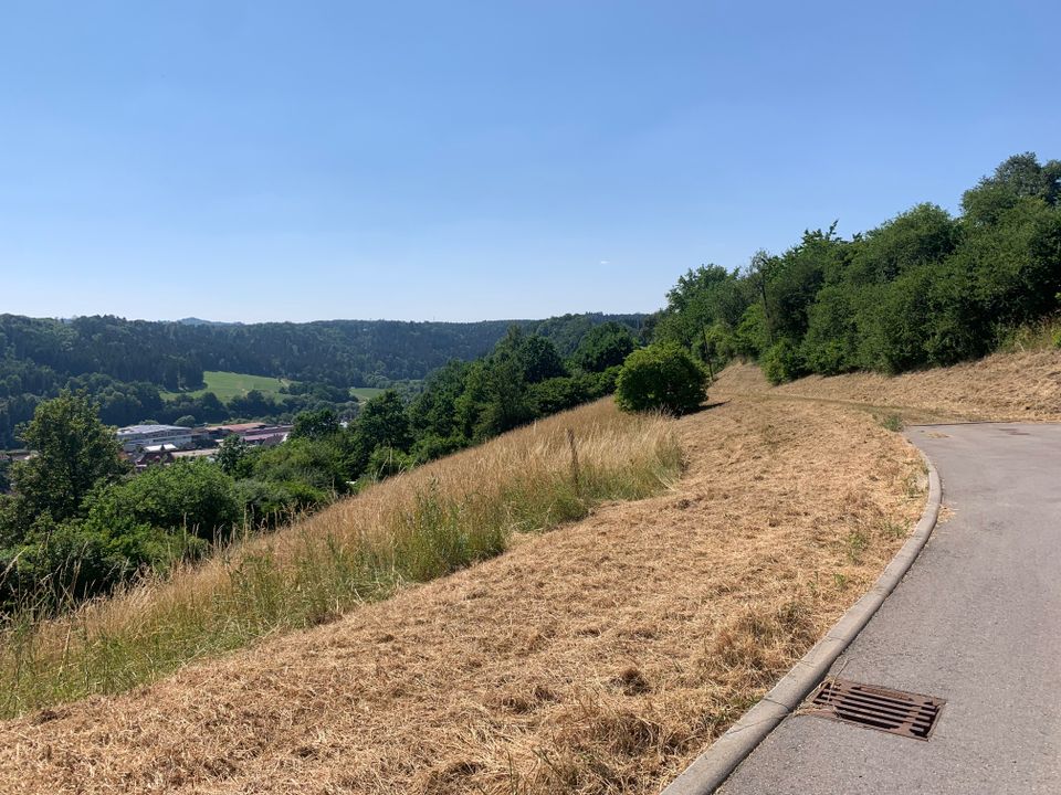 Neubau-Doppelhaushälfte in toller Aussichtslage inkl. Grundstück, inkl. Garage in Sulzbach-Laufen in Sulzbach-Laufen