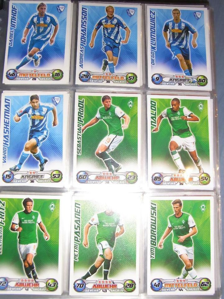 Match Attax Trading Card Game Saison 2009/2010 in Bremen