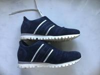 Lloyd Sneakers Gr. 7,5 dunkelblau Silber Top Niedersachsen - Scheeßel Vorschau