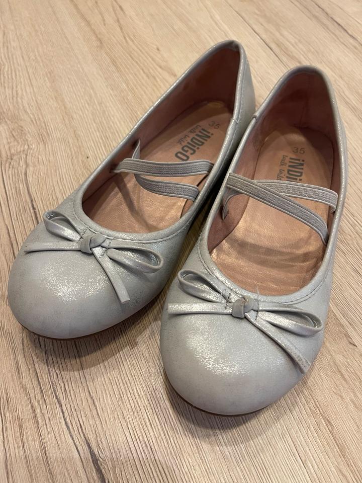 Schuhe 35 rosa Superfit Indigo Ballerina grau in Bergkirchen