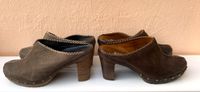 Clogs Paul Green 4,5 Echtleder Taupe Braun Plateau Kr. München - Ismaning Vorschau