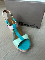 Tamaris Pastell-Lack-Wedges / Plateau-Sandalette Dortmund - Lücklemberg Vorschau