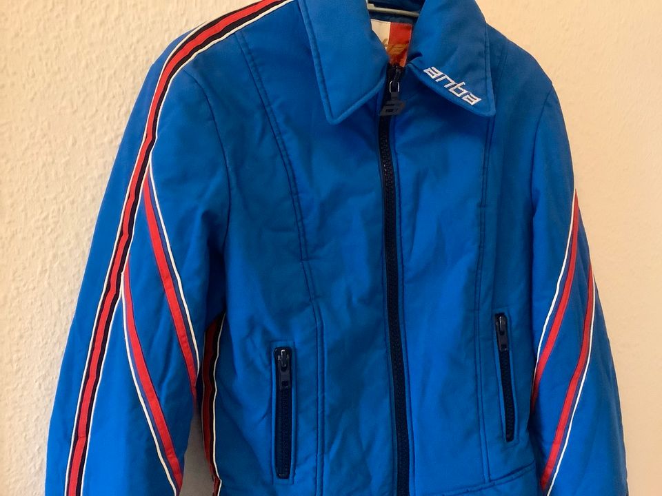 NEU Orig. Vintage 80er Skijacke Winterjacke Neon Retro Streifen in Leipzig