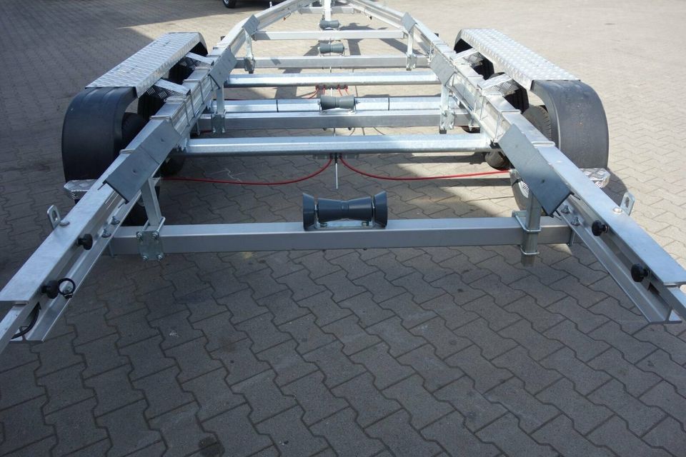 Temared B35/3 Bootstrailer Bootsanhänger Alu Anhänger 3500 kg 3,5 in Emsbüren