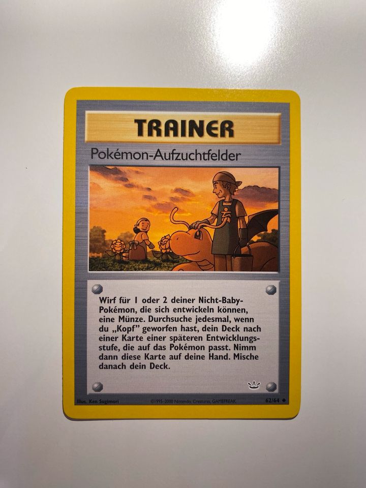 Pokémon Trainer Karte in Hamburg