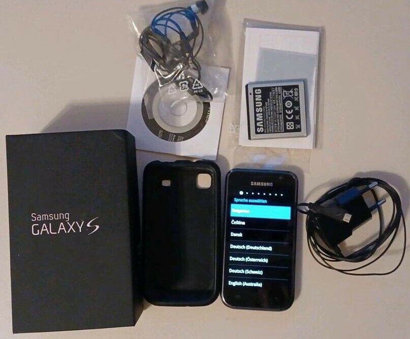 Samsung Galaxy S i9000 8gb mit OVP und Ersatzakku in Rehborn