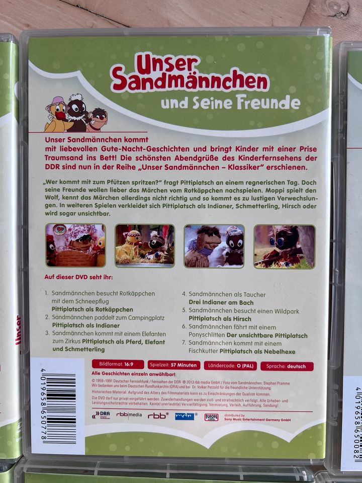 Unser Sandmännchen und seine Freunde; DVD ; Klassiker 1-8 in Leer (Ostfriesland)