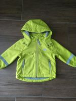 Softshell Jacke mit Teddyfell Größe 74 neongelb lime Bayern - Fladungen Vorschau