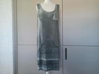Heine Sommer Chiffon Kleid Lagen Pailletten silbergrau Gr 42 44 Hessen - Selters Vorschau