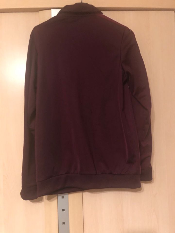 Adidas Trainingsjacke Gr 36 Weinrote Bordeaux Jacke Gr S Neuwerti in Rödinghausen