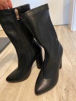 Stiefeletten, high heel schwarz, Größe 36 Baden-Württemberg - Laupheim Vorschau