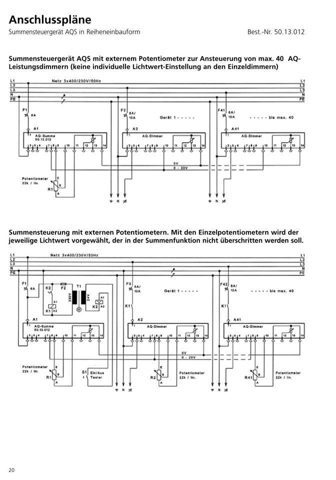 Altoquick Typ 50.13.012 Summensteuergerät in Schmiechen