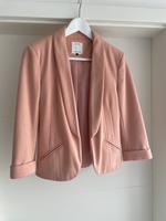 Only Jersey-Blazer kurz apricot rose rosa pastell Gr. S 3/4 Arm Herzogtum Lauenburg - Wohltorf Vorschau