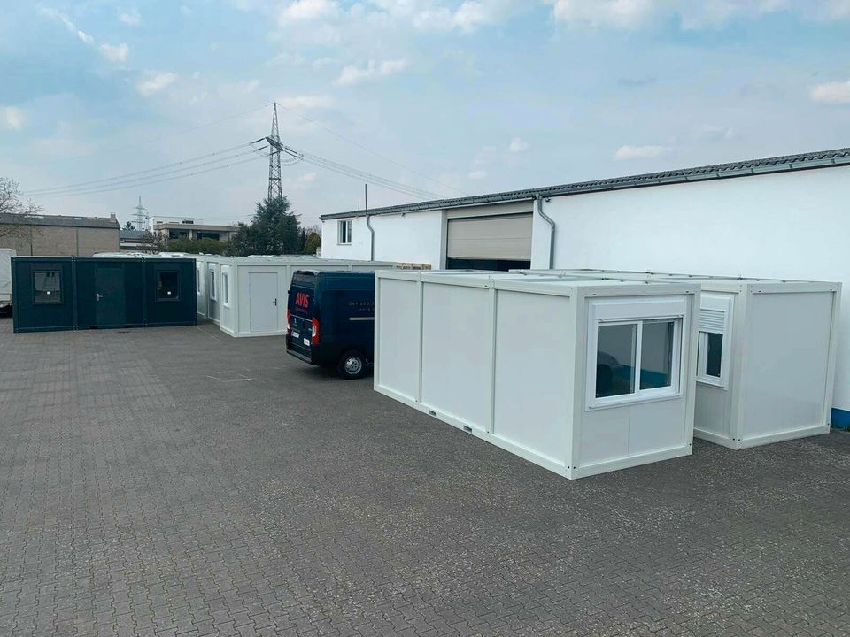 Wohncontainer, Bürocontainer 6,0m x 2,4m wie Neu SOFORT! in Hamburg