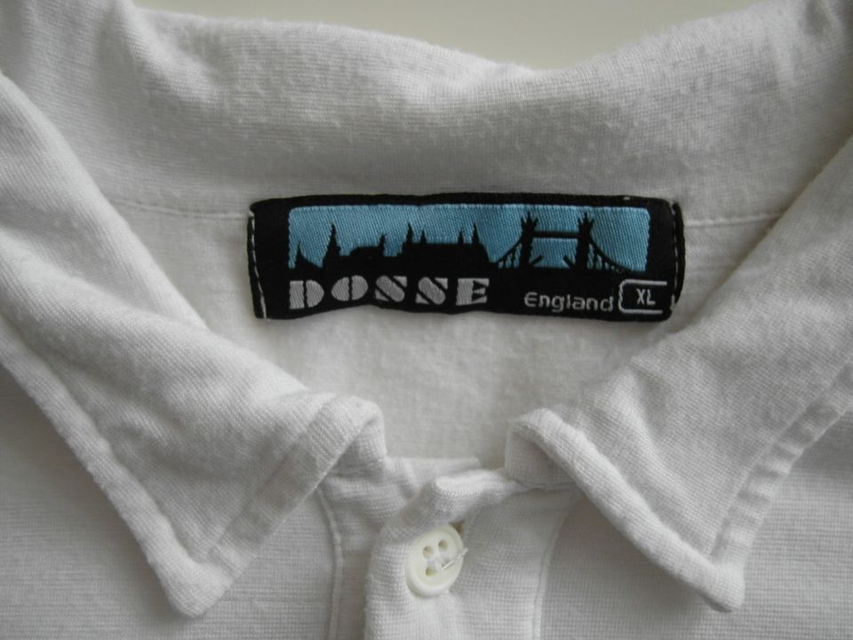 90s DOSSE England Polo Hemd Oi Skin Punk Ska UK VTG Vintage Retro in Dresden