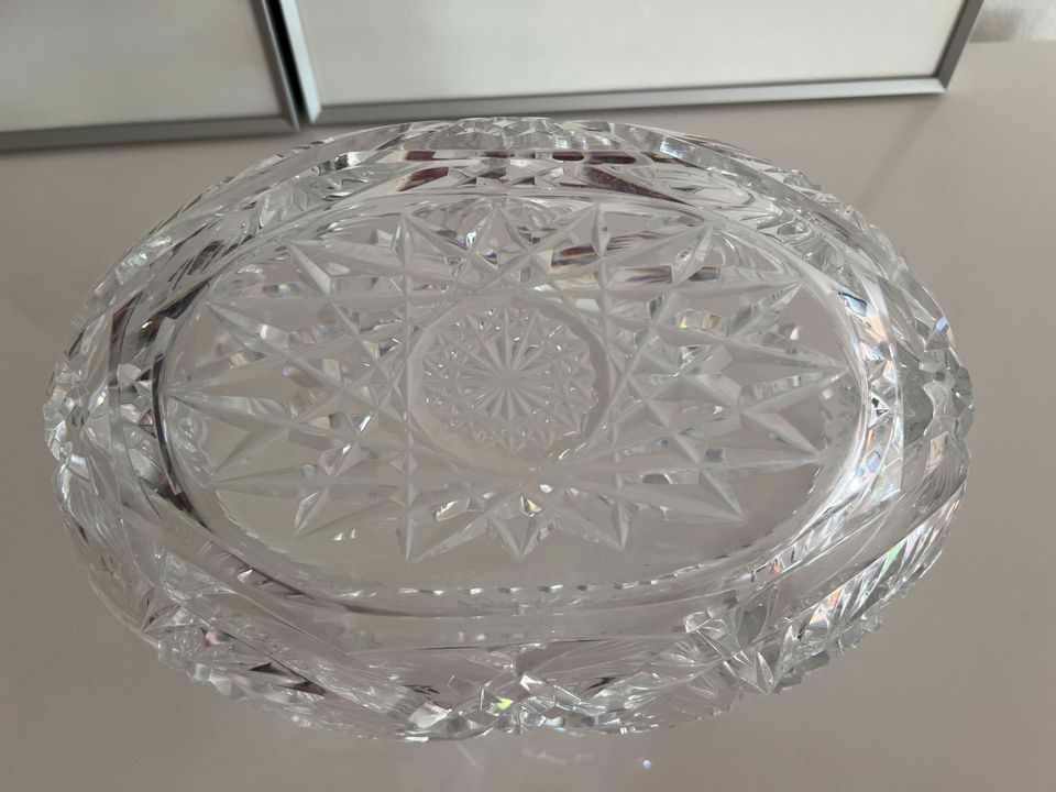 Schwere, sehr hochwertige Kristall-Schale, 3 kg in Ingolstadt
