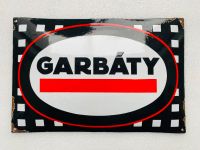 ‼️ EMAILSCHILD Garbaty Cigaretten Emailleschild um 1930 Saarland - Schiffweiler Vorschau