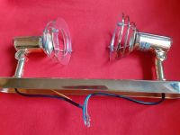 Deckenleuchte Lampe goldfarben 2x40 Watt Hessen - Langenselbold Vorschau