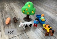 Playmobil 123 Bauernhof Bauer Tiere Kuh Schwein 6620 Sommerwiese Hessen - Hadamar Vorschau