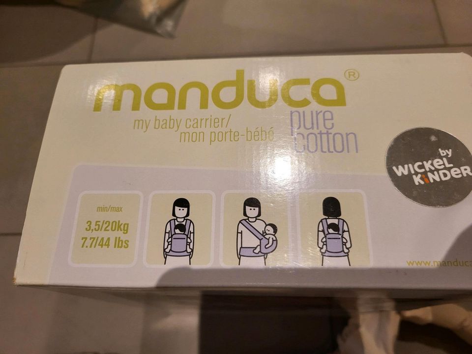 Manduca pure cotton mit Zubehör und OVP Farbe: Desert sand in Düsseldorf