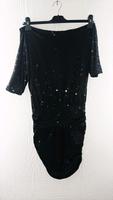 Minikleid Longtop Party Glitzer 36 S cold offshoulder Leder Optik Chemnitz - Zentrum Vorschau