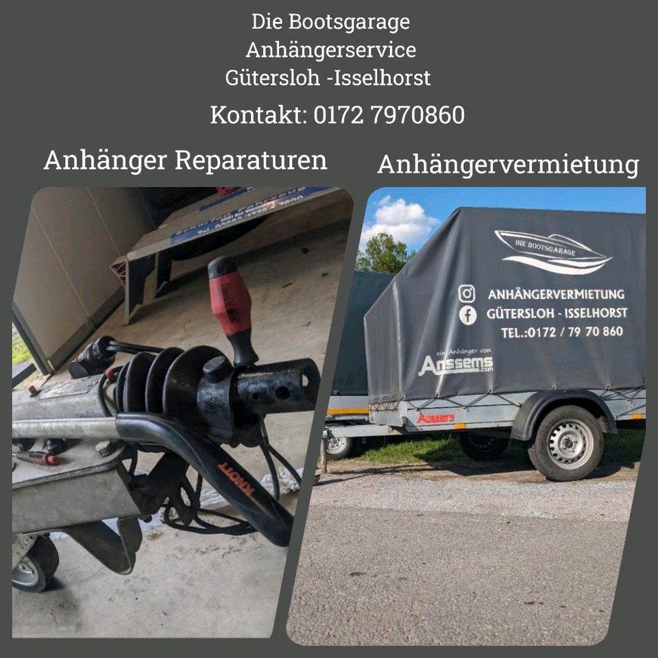 Anhänger, Anhängervermietung, Anhängerverleih,miet Anhänger in Gütersloh