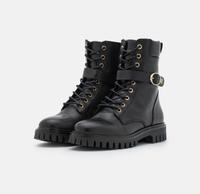 TOMMY HILFIGER Buckle Lace Up Boot - Schwarz Bayern - Tittling Vorschau