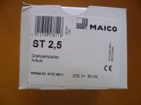 Maico STX 1,5 Drehzahlsteller 1,5A 0,1A IP44 weiß Saarland - Quierschied Vorschau