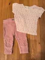 Baby-Outfit, Hose + T-Shirt Größe 56 Bayern - Moosinning Vorschau