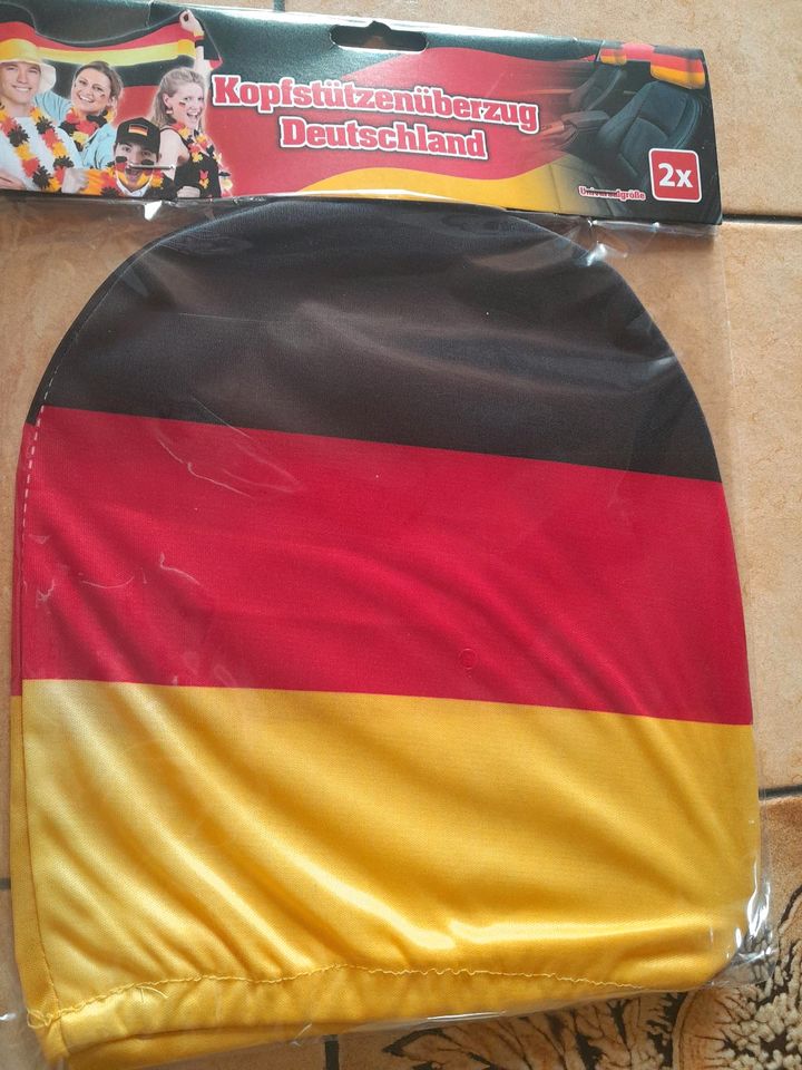 Deutschland Fan-Set für's Auto (NEU mit OVP) in Steinfurt