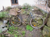 Altes antikes Oldtimer Fahrrad Garten Deko Uralt DDR Bayern - Mintraching Vorschau