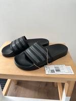Adidas Adiletten Schlappen grau schwarz 39 Nordrhein-Westfalen - Gronau (Westfalen) Vorschau