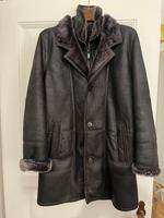 Walbusch Lammfelljacke in schwarz / Größe M (50) / Parka / Mantel Hamburg-Nord - Hamburg Eppendorf Vorschau