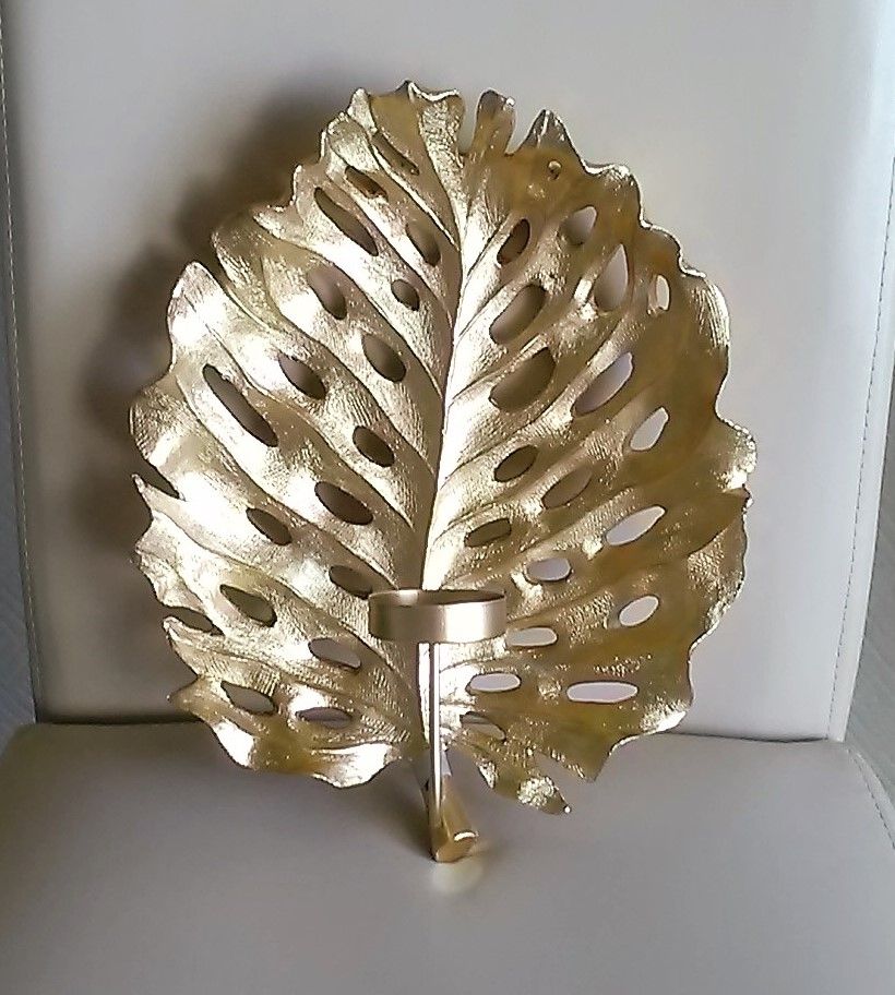 Leonique Wandkerzenhalter Leaf gold Wandleuchter Blatt Teelicht in Berlin -  Wilmersdorf | eBay Kleinanzeigen ist jetzt Kleinanzeigen